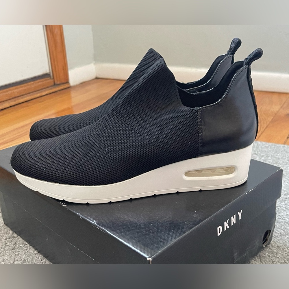 DKNY wedge shoes- worn once